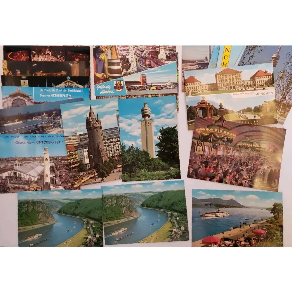 Lot of‎ 31 Oktoberfest Munchen Germany Unposted Postcards